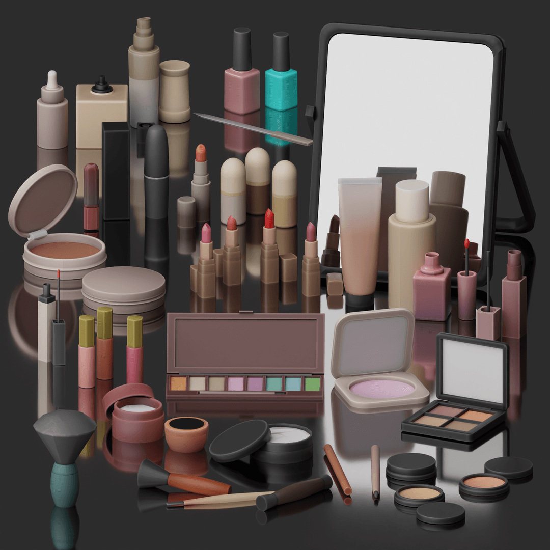 Скриншот мода Набор декоративной косметики Beauté Clutter Set